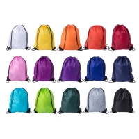 Promotional Priced Cotton Drawstring Bags Backpacks Art Craft 