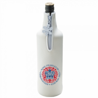 Kings Coronation Printed Neoprene Zipped Bottle Holder for Spirits or Champagne