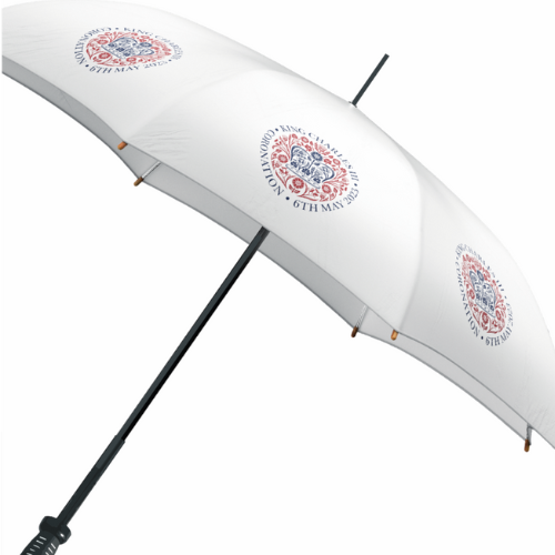 Kings Coronation Printed Quantum Golf Umbrella 